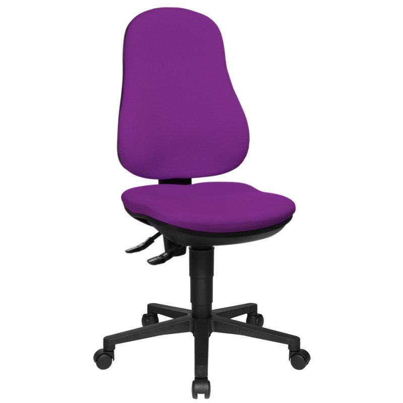 Topstar bureaustoel Point 70, antracietgrijs, ergonomisch, 110 kg draagkracht
